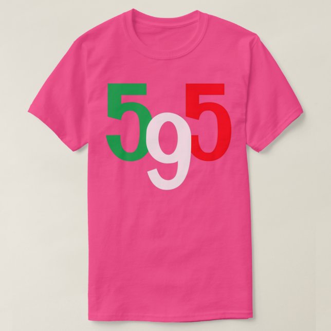 Abarth 595 Italian T-Shirt (Design Front)