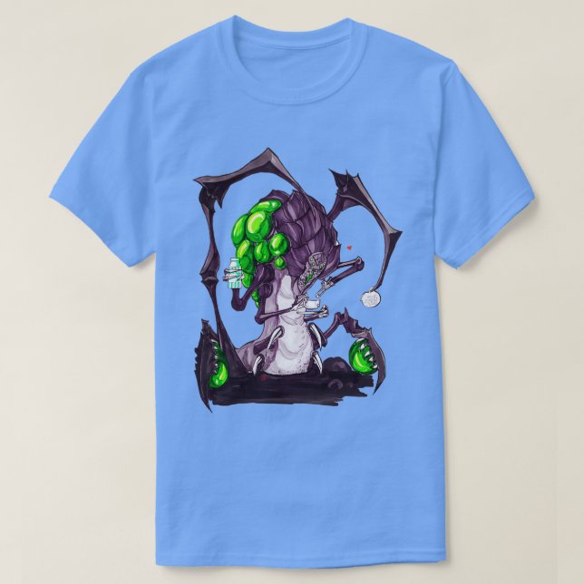 Abathur drinks Tea T-Shirt (Design Front)