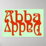 Abba Daddy (Father God) Poster<br><div class="desc">Modern biblical research has convincingly shown that “Abba” actually means “Daddy”. In the New Testament the Aramaic word “Abba” appears three times,  in Mark 14:36 spoken by Jesus Himself,  and twice in the letters of Paul - Romans 8:15 and Galations 4:6.</div>