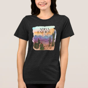 Abba Father Watercolor Tri-Blend Shirt