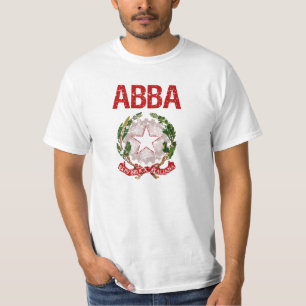 Abba Italian Surname T-Shirt