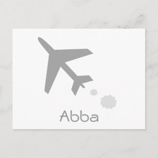 Abba Postcard