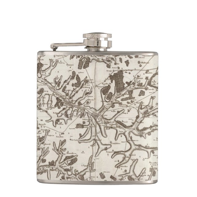 Abbeville Hip Flask (Front)