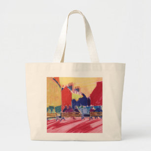 Abbey Churchyard Bath Large Tote Bag