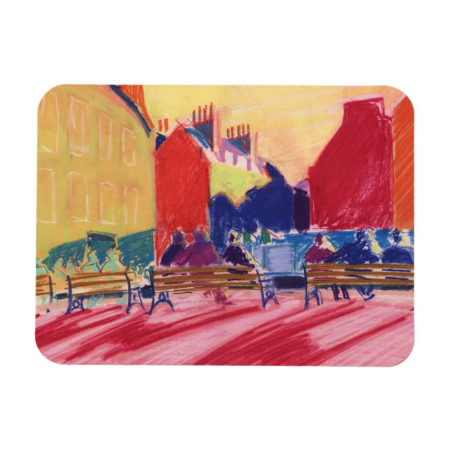 Abbey Churchyard Bath Magnet (Horizontal)