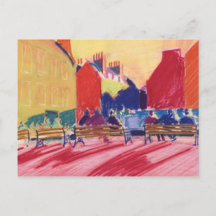 Abbey Churchyard Bath Postcard