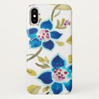 Abbey Floral Tiles - Blue Blooms