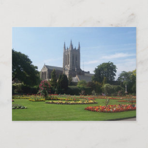 Abbey Gardens, Suffolk, England Postcard