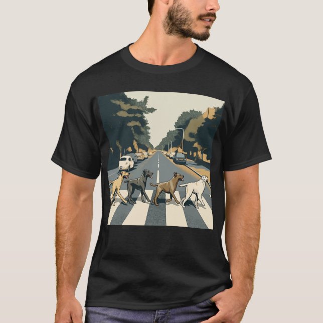 Abbey Road Dog T-Shirt (Front)