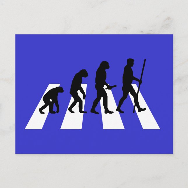 Abbey Road Evolution Postcard (Front)