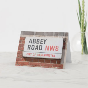 Abbey Road London Card