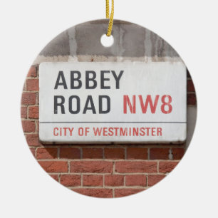 Abbey Road London Ceramic Tree Decoration