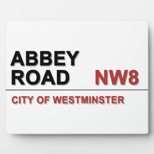 Abbey Road London England - vintage Plaque