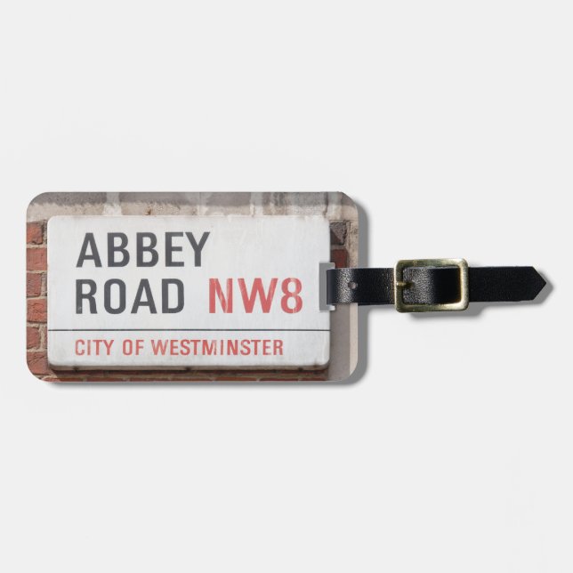 Abbey Road London Luggage Tag (Front Horizontal)