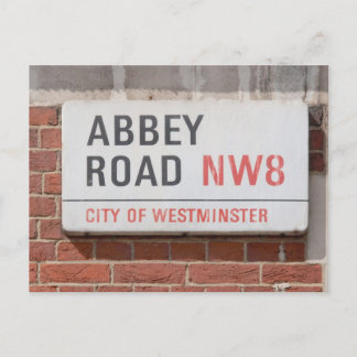 Abbey Road London Postcard