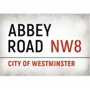 Abbey Road London Westminster Photo Sculpture Magnet