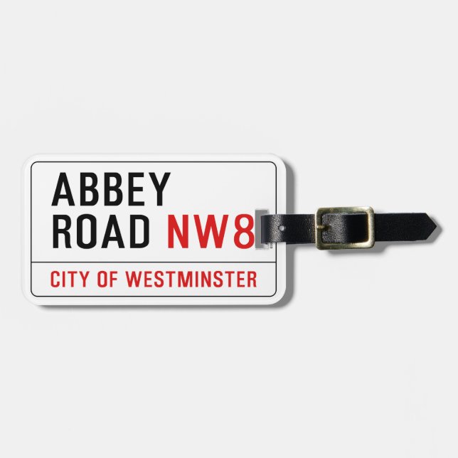 Abbey Road Luggage Tag (Front Horizontal)