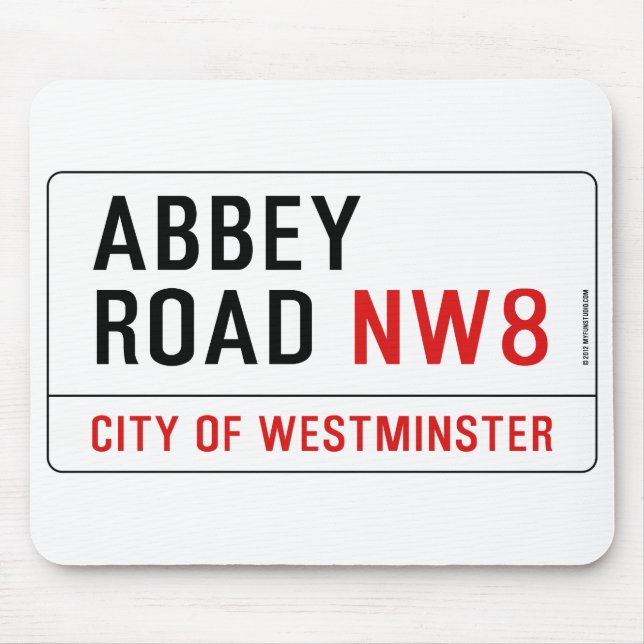 Abbey Road Mouse Mat (Front)