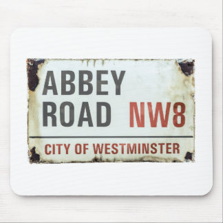 Abbey Road Sign Mouse Mat