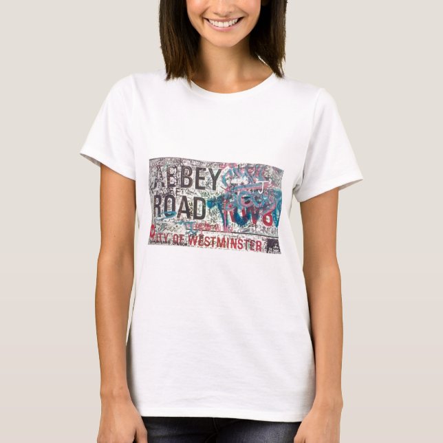 Abbey Road Sign T-Shirt (Front)