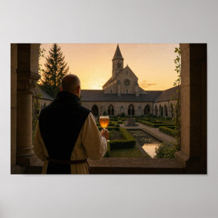 Abbey Silence and Evening Reverie Poster