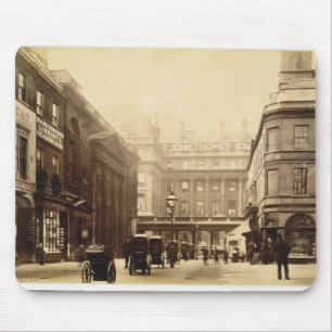 Abbey Square and Pump Rooms, Bath, c.1880 (b/w pho Mouse Mat