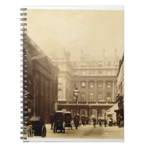 Abbey Square and Pump Rooms, Bath, c.1880 (b/w pho Notebook