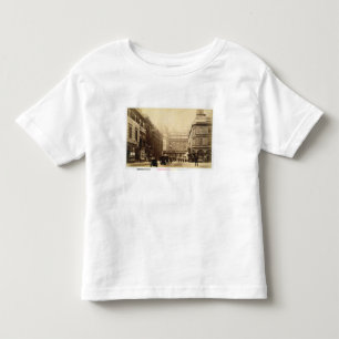 Abbey Square and Pump Rooms, Bath, c.1880 (b/w pho Toddler T-Shirt