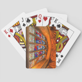 Abbey Stained Glass Window Playing Cards