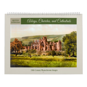 Abbeys, Churches, and Cathedrals 2027 Calendar