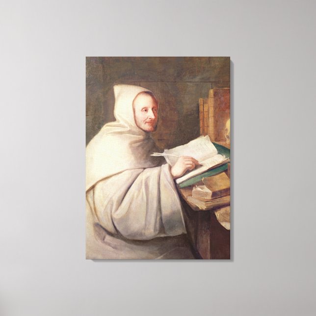 Abbot Armand-Jean le Bouthillier de Rance Canvas Print (Front)