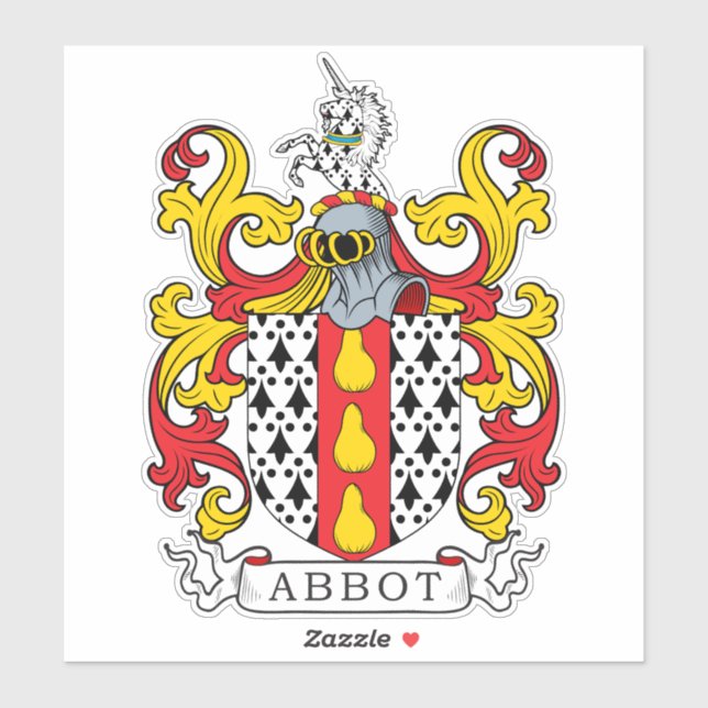 Abbot Family Crest (Sheet)