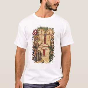 Abbot John offering manuscript Benedict T-Shirt