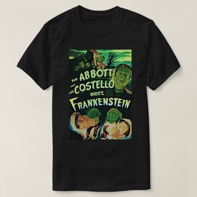 Abbott and Costello meet T-Shirt (Design Front)