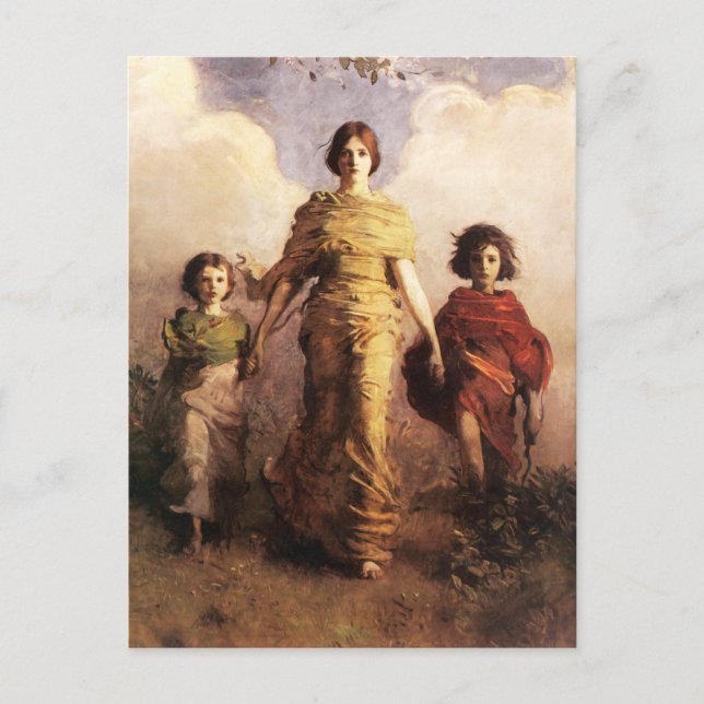 Abbott Handerson Thayer A Virgin Postcard (Front)