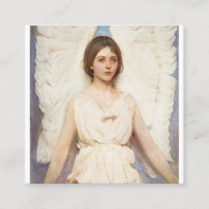 Abbott Handerson Thayer Angel 1921 Square Business Card