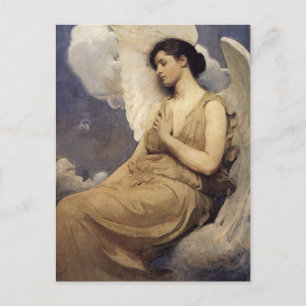 Abbott Handerson Thayer Winged Figure Postcard