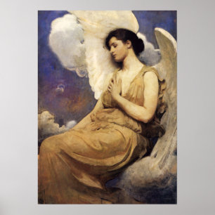 Abbott Handerson Thayer Winged Figure Poster