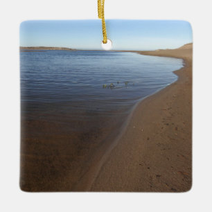 Abbotts Lagoon II at Point Reyes National Seashore Ceramic Ornament