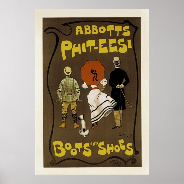 Abbotts Phit-Eesi ~ Boots and Shoes Poster (Front)
