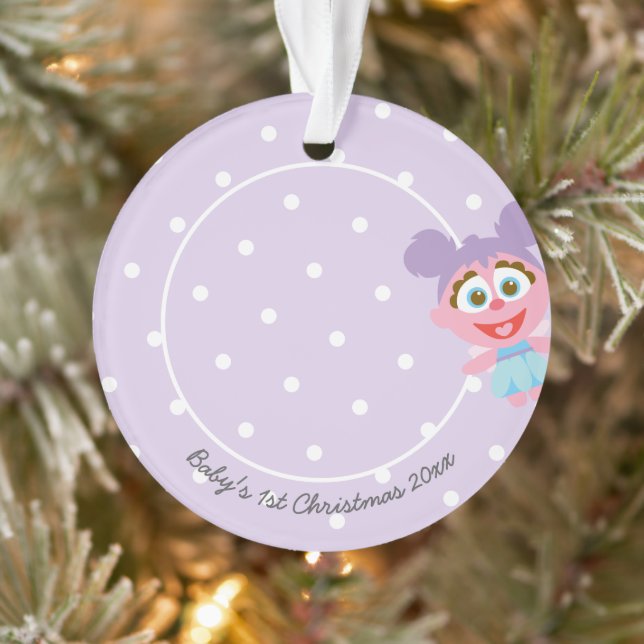 Abby Cadabby Baby's First Christmas: Add Your Name Ornament (Tree)