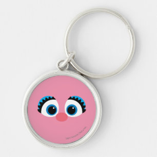 Abby Cadabby Big Face Key Ring