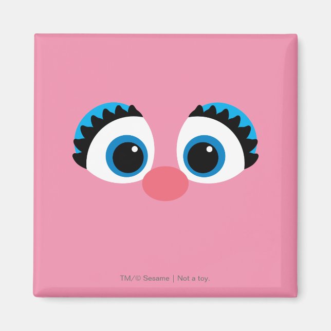 Abby Cadabby Big Face Magnet (Front)