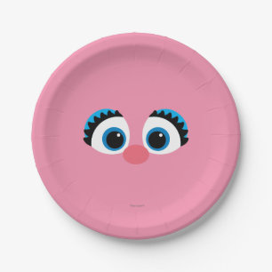 Abby Cadabby Big Face Paper Plate
