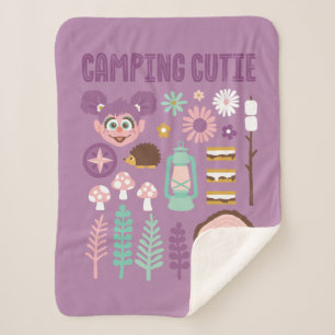 Abby Cadabby   Camping Cutie Sherpa Blanket