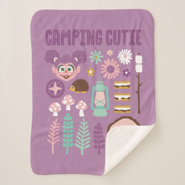 Abby Cadabby | Camping Cutie Sherpa Blanket (Front)