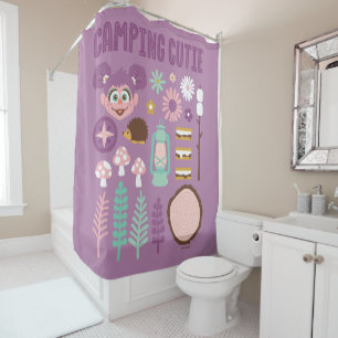 Abby Cadabby Camping Cutie Shower Curtain