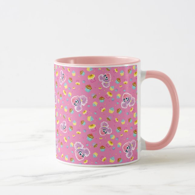 Abby Cadabby Cupcake Party Pattern Mug (Right)