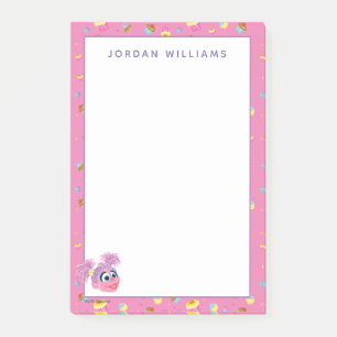 Abby Cadabby Cupcake Party Pattern Post-it Notes