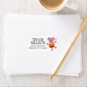 Abby Cadabby   Cute as a Pumpkin Label